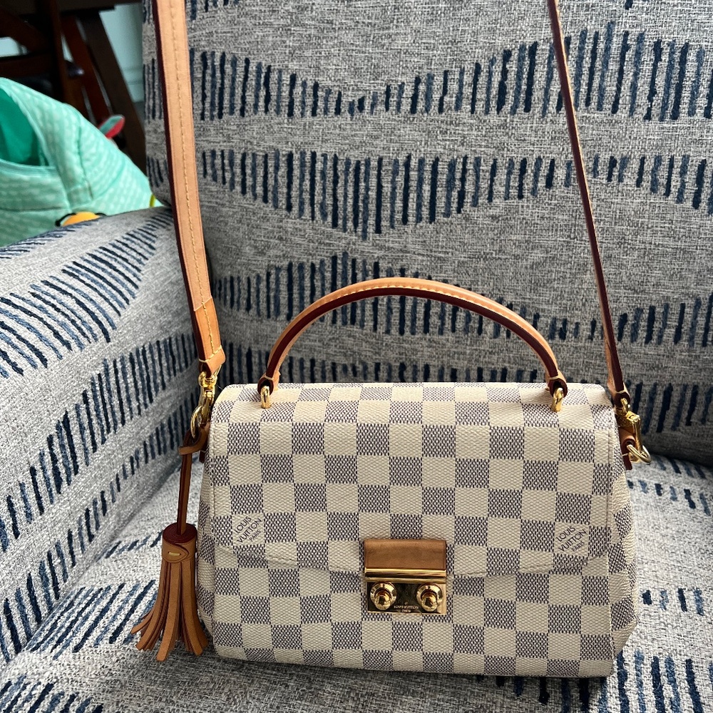 Louis Vuitton Croisette damier Azur